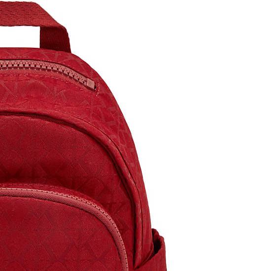 Kipling Delia Mini Ryggsekk Rød | NO 1651AH